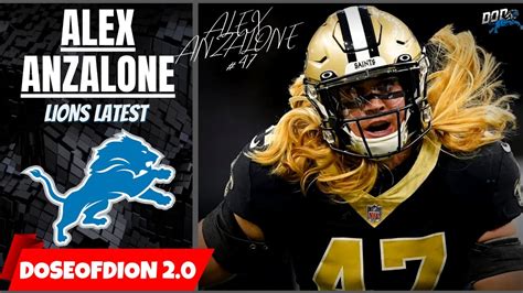 Lions Sign Alex Anzalone Pass Coverage Linebacker Lions News Youtube