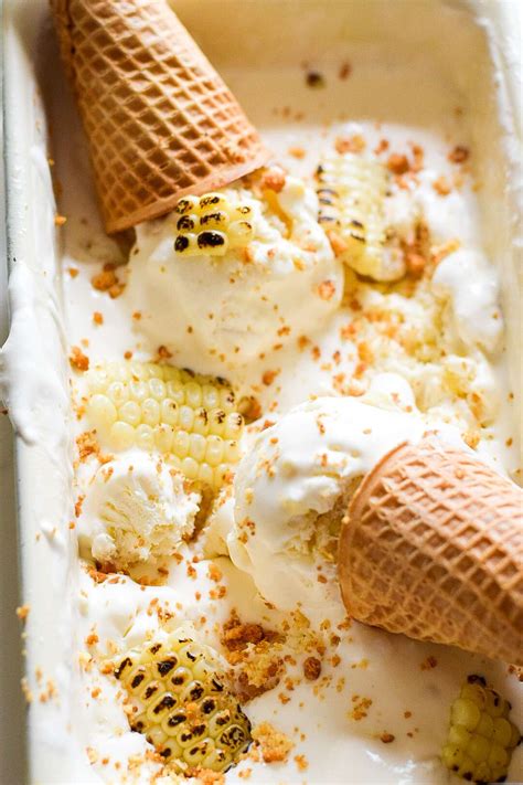 No Churn Sweet Corn Ice Cream Easy Recipes