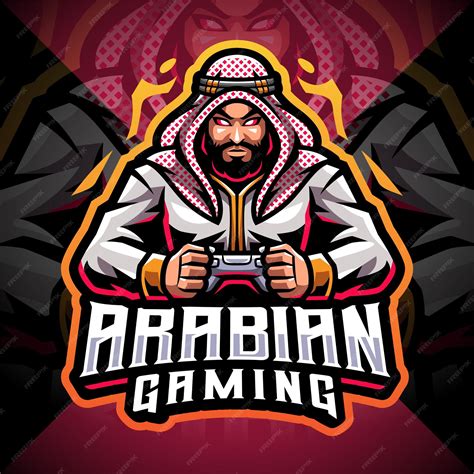 Premium Vector Arabian Gaming Esport Mascot Logo Design