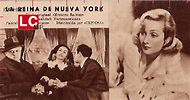 "LA REINA DE NUEVA YORK" MOVIE POSTER - "NOTHING SACRED" MOVIE POSTER