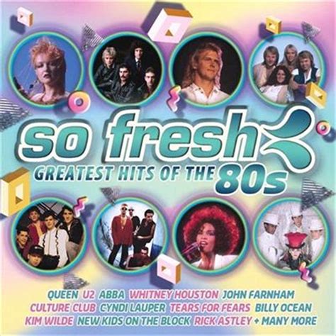 Buy Various So Fresh Greatest Hits Of 80s Cd Sanity