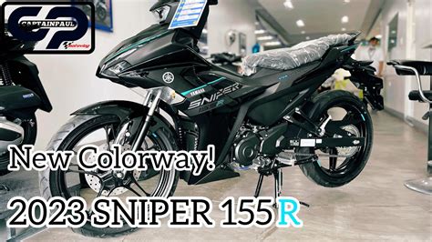 2023 Gloss Black Yamaha Sniper 155r Updated Price Captainpaul Youtube