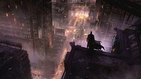 Batman Arkham City Concept Art Hd Wallpaper Pxfuel