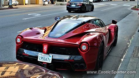 Ferrari cars offer the ultimate in styling, performance and luxury making it one of the prominent sports cool cars manufacturers in the world. Ferrari LaFerrari spotted in Beverly Hills, California on 12/22/2018, photo 2