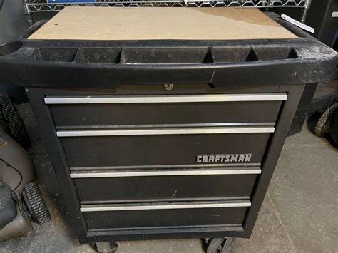 Craftsman 4 Drawer Tool Box With Paint Tools Spankys Freedom Car Auctions