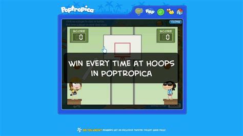 Poptropica Hoops Cheat Youtube