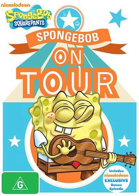 Spongebob Squarepants Spongebob On Tour Dvd Region 4 Free Shipping
