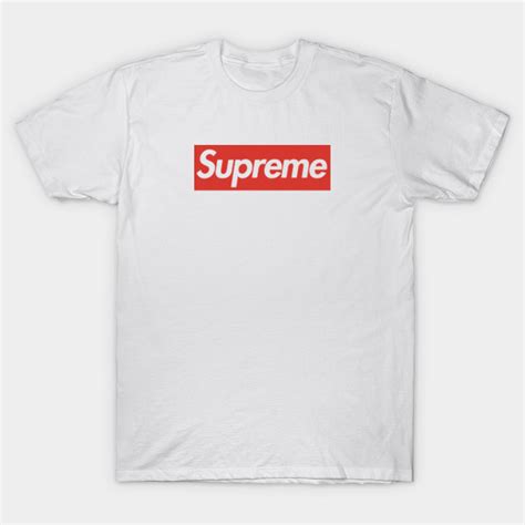 Official Supreme Red And White Supreme T Shirt Teepublic