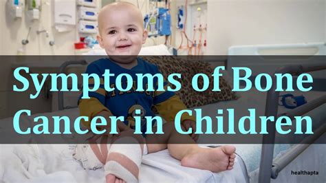Symptoms Of Bone Cancer In Children Youtube