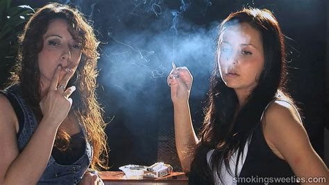 mari and jordina smoking sweeties smokingsweeties