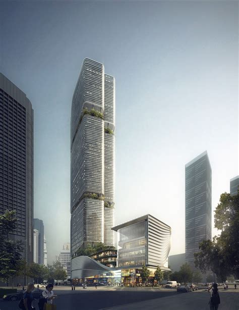 Image 6 Of 6 From Gallery Of Aedas Releases Plans For Blooming Bamboo