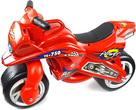 Jimmys Toys Toddlers Red Motorcycle Foot To Floor Ride On