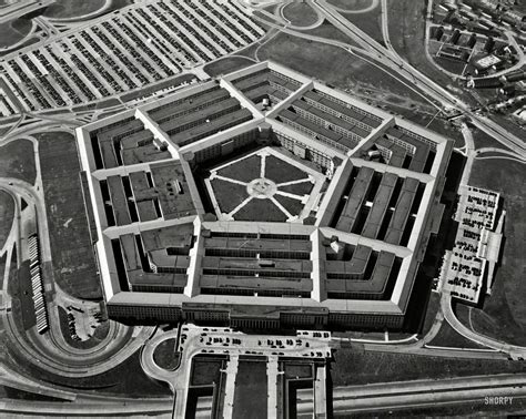 A Rare Photo Of The Pentagon From Above