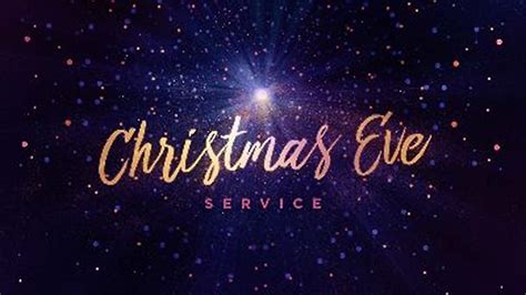 Christmas Eve Candlelight And Communion Service First United