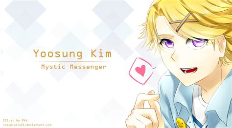 Yoosung Kim Mystic Messenger By Luqypiupiu21 On Deviantart