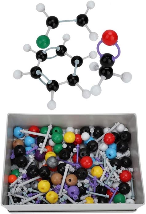 Hztyyier 267pcs Molecular Model Kit Chemistry Inorganic And Organic
