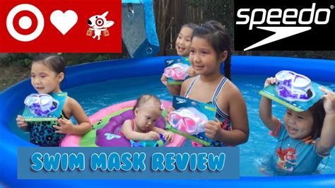 2likes5 Target Run Kids Review Speedo Surf Gazer Mask Swim Goggles