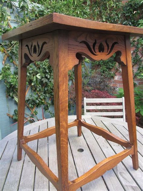 Arts And Crafts Side Table In Oak Antiques Atlas