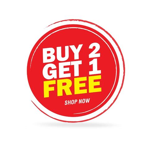 Buy 2 Get One Vectors And Illustrations For Free Download Freepik