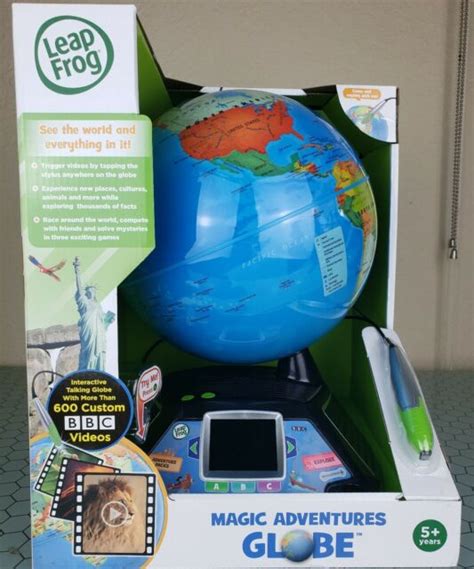 Leapfrog Magic Adventures Interactive Globe Kids Educational Toy For