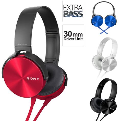 Sony Mdr Xb450ap Extra Bass Headphones