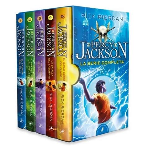 Percy Jackson Serie Completa Librerias Mundilibros