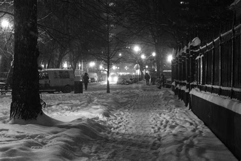 Snowy Sidewalk Parrotstix Flickr