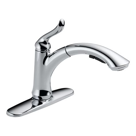 Maybe a touch technology faucet? "Linden" Pull-Out Kitchen Faucet - Chrome | RONA
