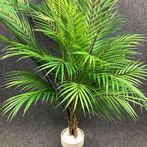 15 Heads Large Tropical Palm Tree Artificial Plants Branch Fake Palm