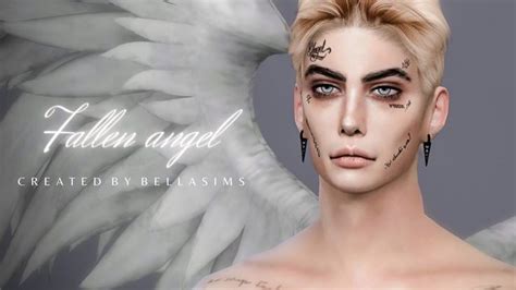The Sims 4 Cas Create A Sim Fallen Angel Sim Cas 🖤 Fallen Angel