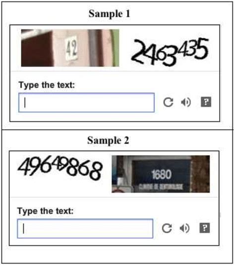 Gmail Captcha Gmail Uses A Combination Of Text Based And Image Based Download Scientific