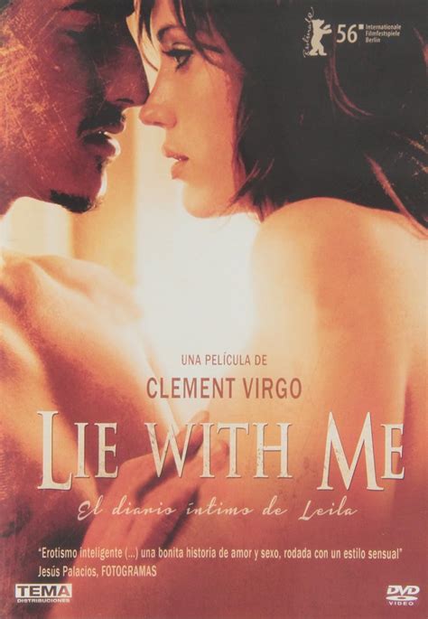 Lie With Me El Diario Intimo De Leila Dvd Amazones Clement Virgo