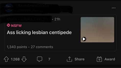 A Licking Lesbian Centipede R Brandnewsentence