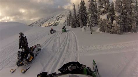 Mountain Snowmobiling Youtube