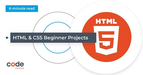 11 Easy Html And Css Projects For Beginners Code Institute De