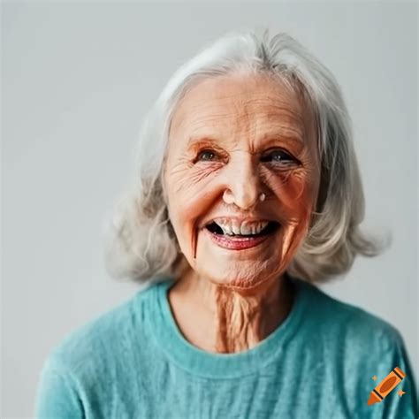 Portrait Of A Smiling Elderly Woman