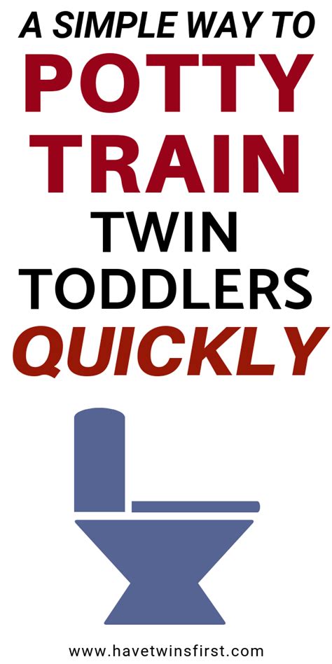 How To Potty Train Twins In Just 3 Days How To Have Twins Potty