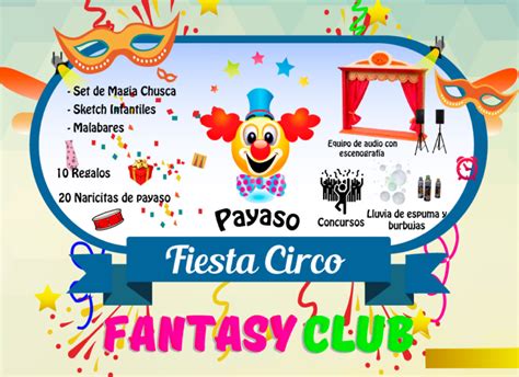 Servicios & Paquetes | Fiestas Fantasy Club