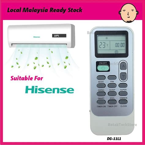 Hisense middle east email protected need customer support? Hisense Air Cond Aircond Air Conditioner Remote Control ...