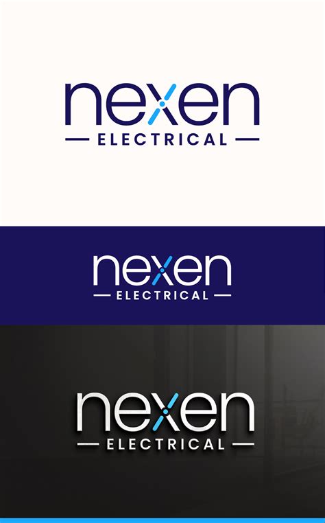 Bold Modern Electrical Logo Design For Nexen Electrical By Fanol