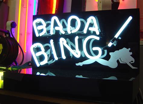 Bada Bing Custom Made Neon Trophy Neon Words Neon Signs