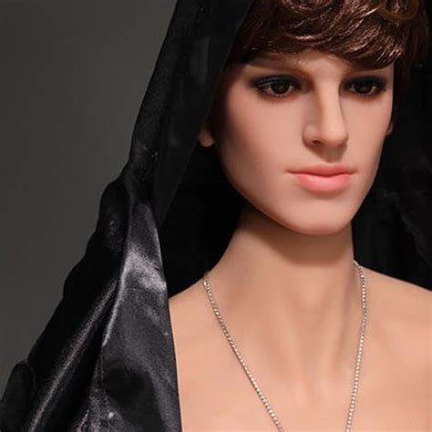 Inflatable Semi Solid Silicone Doll Male Adult Love Doll