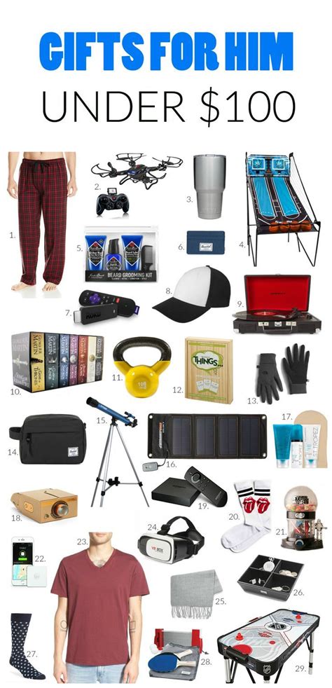 Maybe you would like to learn more about one of these? Gift Ideas for Him Under $100 | Best gifts for him ...