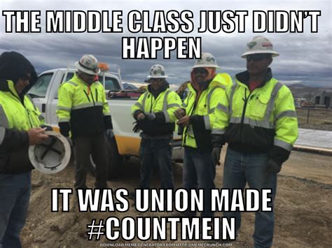 √ Union Worker Meme