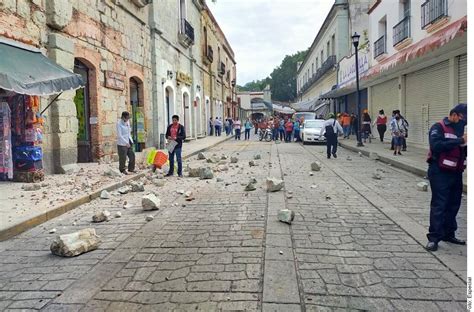 Oaxaca Sustains Most Damage From Strong Earthquake Mexico Today Is