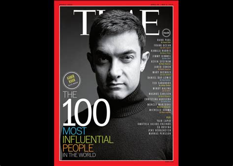 Aamir Khan Is On Time Magazines 100 Most Influential People List