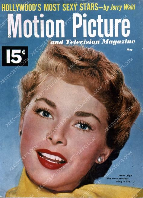 Janet Leigh Motion Picture Magazine Cover 35m 5903 Abcdvdvideo
