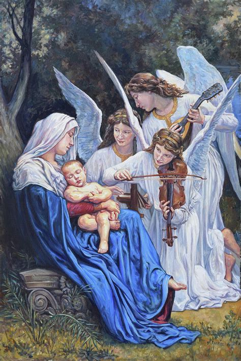 See more ideas about music, angel, songs. Song of the Angels Master Copy Painting by Tom Dauria