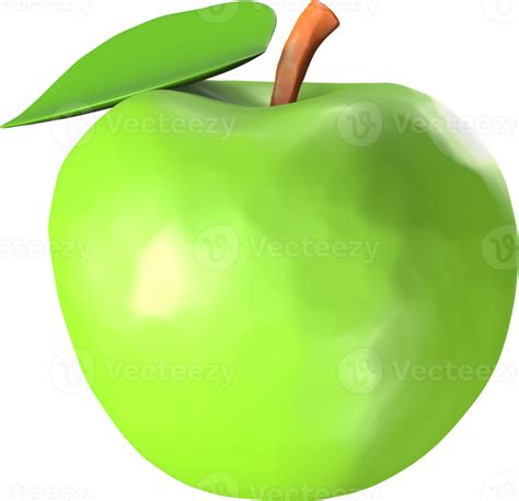 Free 3d Apple Fruit Illustration 17225599 Png With Transparent Background