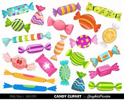 Candy Clipart Clip Graphics Sweets Wonka Party